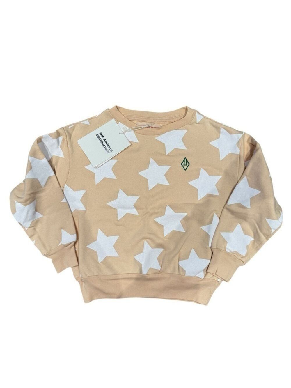THE ANIMALS OBSERVATORY stars all over print sweatshirt - size 4